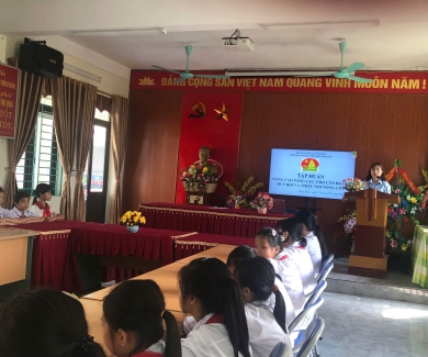 Tập huấn nâng cao năng lực cho cán bộ chỉ huy Đội và thiếu nhi nòng cốt